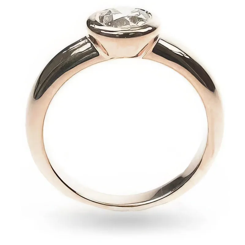 0.35-1.50 CT Round Cut Diamonds - Solitaire Ring