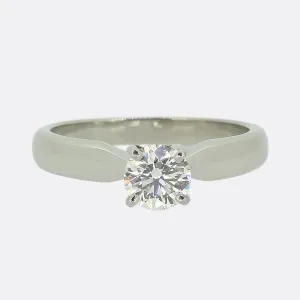 0.48 Carat Diamond Engagement Ring