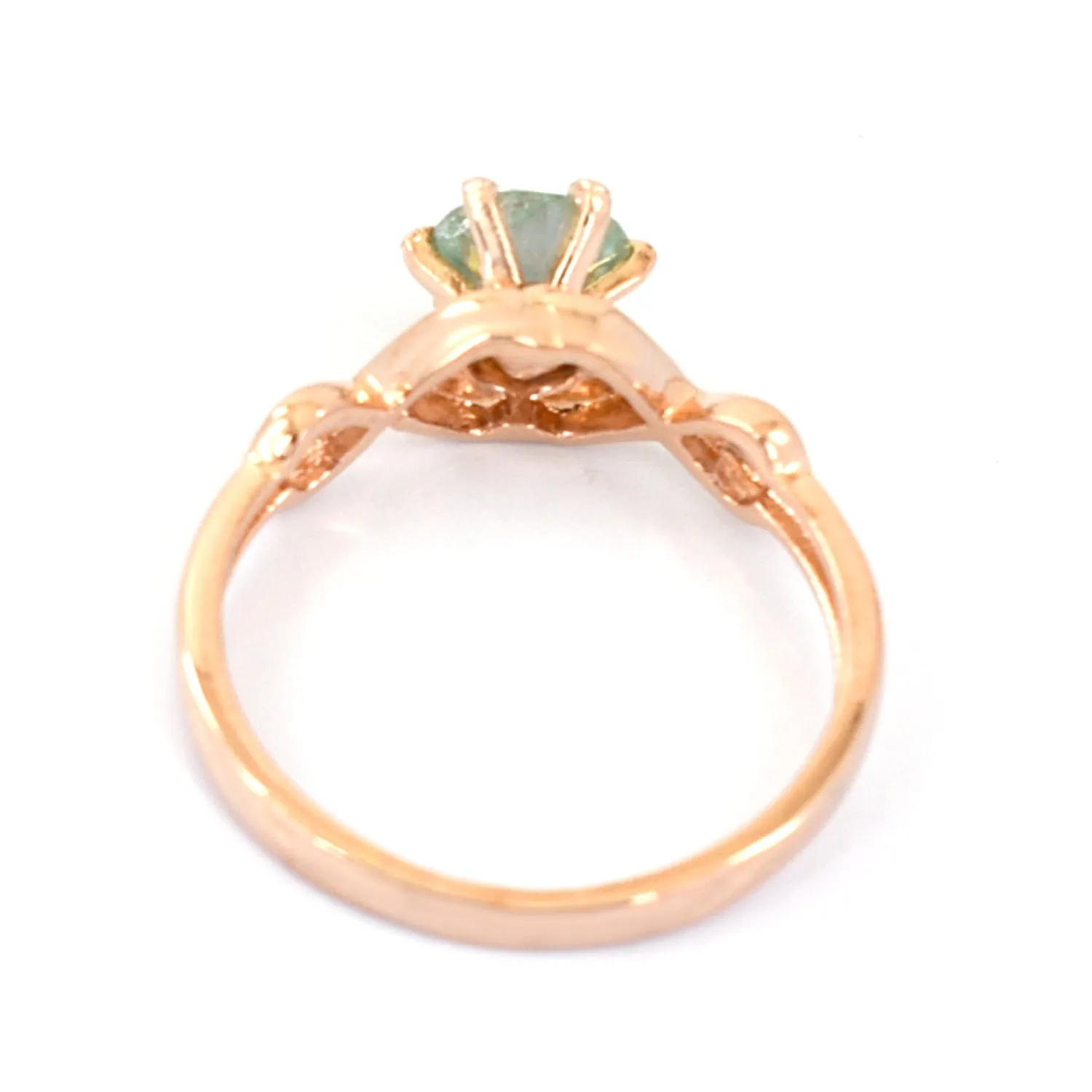 0.80 Ct Designer Blue Diamond Solitaire Ring In Round Brilliant Cut, AAA Quality, Amazing Shine & Bling Watch Video
