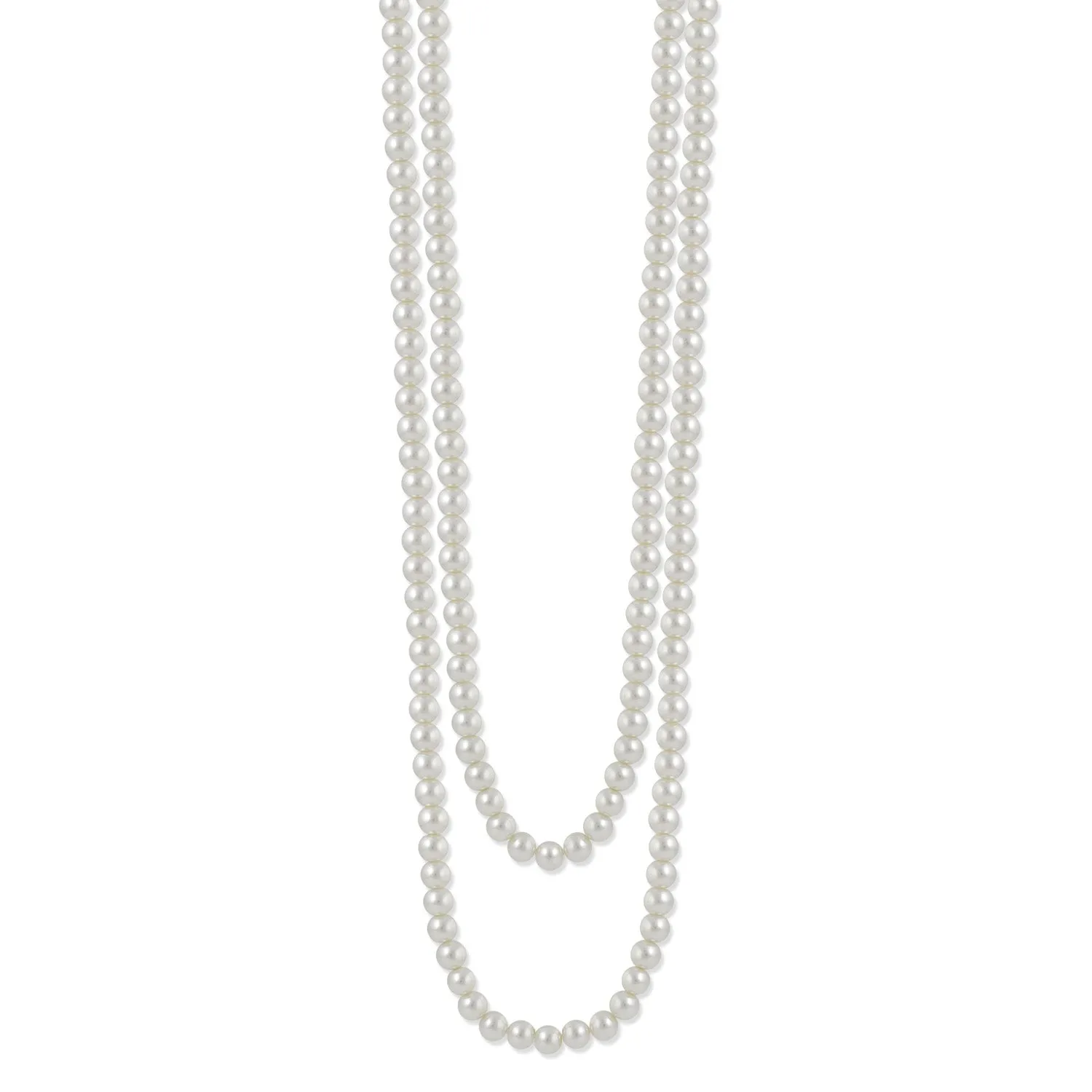 10MM WHITE PEARL LONG  NECKLACES #N114110674 (SHCD9)