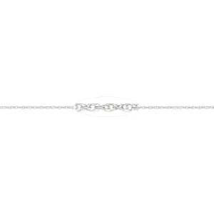 1.2 MM Sterling Silver Rope Chain (Per Inch)