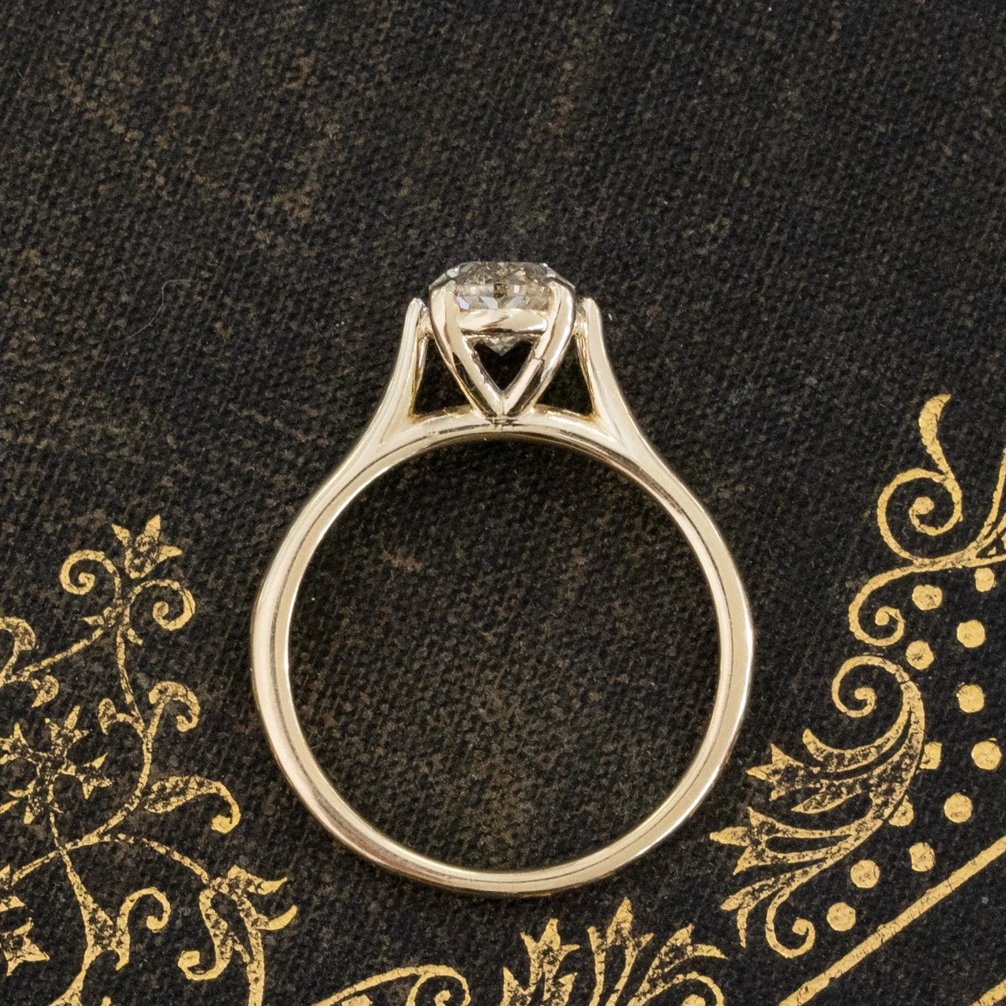 1.31ct Oval Cut Diamond Solitaire, GIA FLYB VVS1