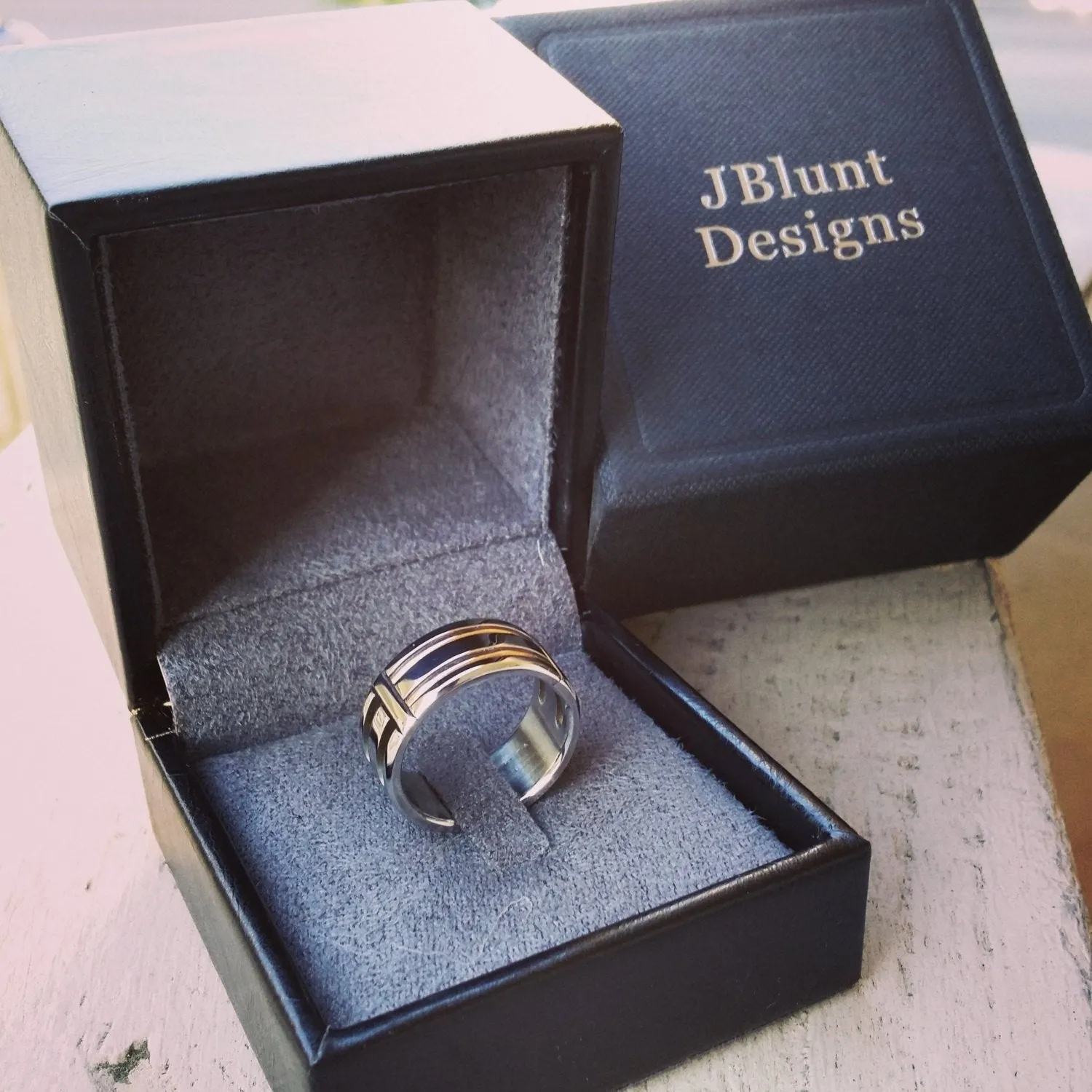 13.5 "OAK" women's handmade stainless steel ring (not casted) women's jewelry hypoallergenic rings