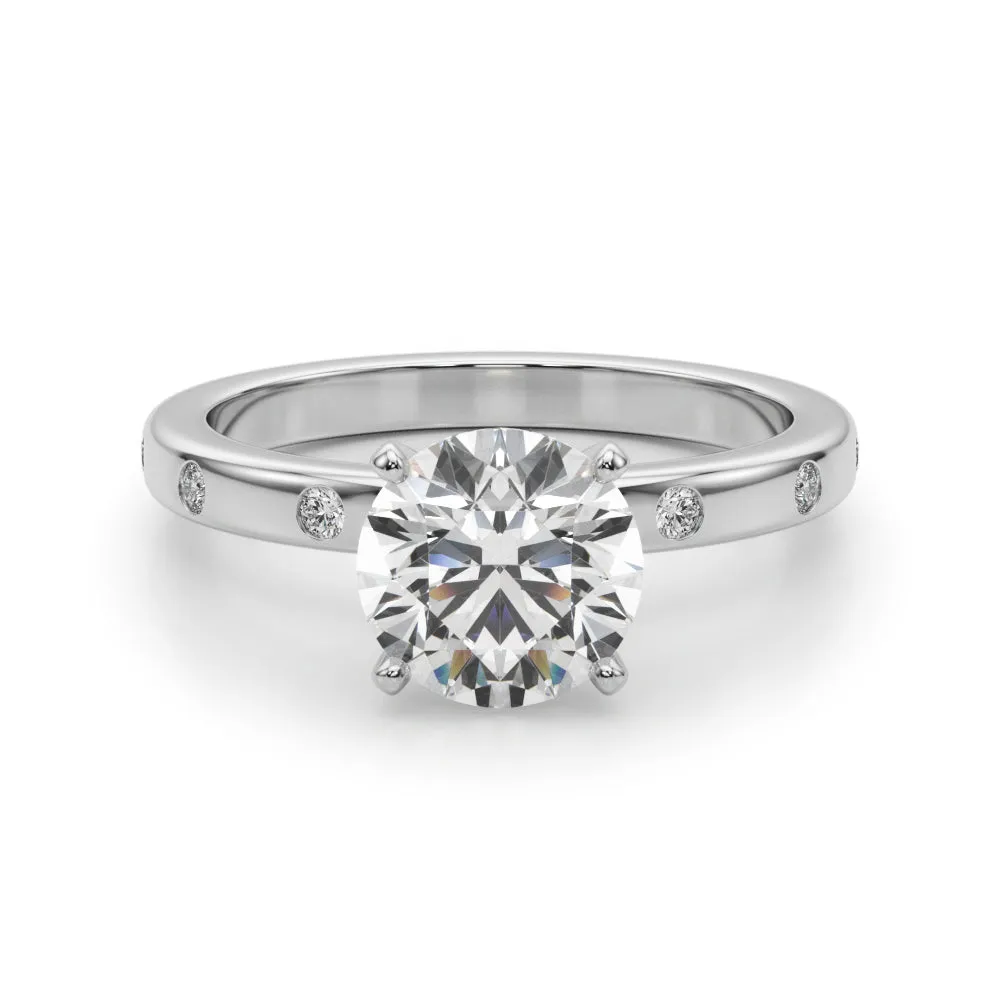 14K Engagement Ring Solitaire