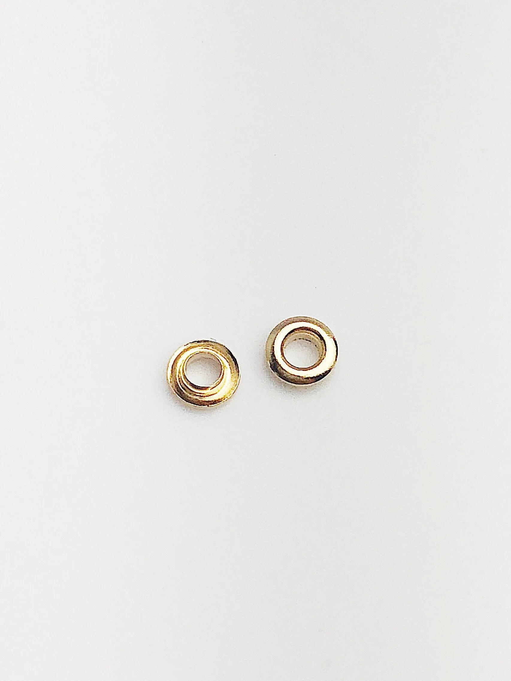 14K Gold Fill 3.0mm Bead Grommet with 2.7mm Hole