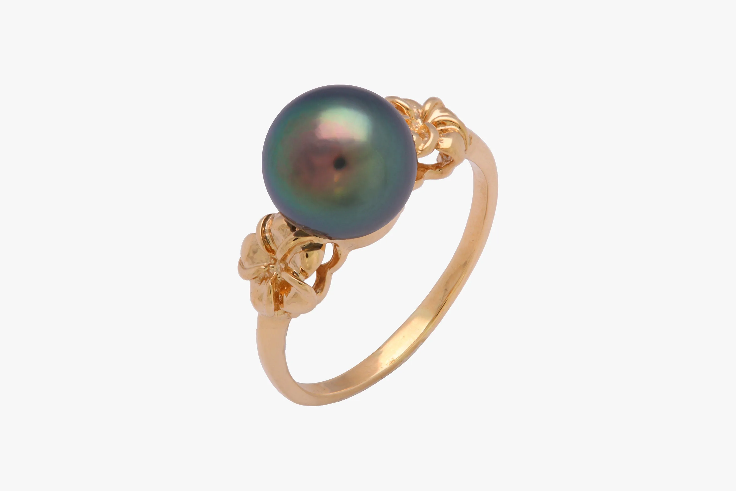 14K Gold Pearl Ring Setting (TPR-645)