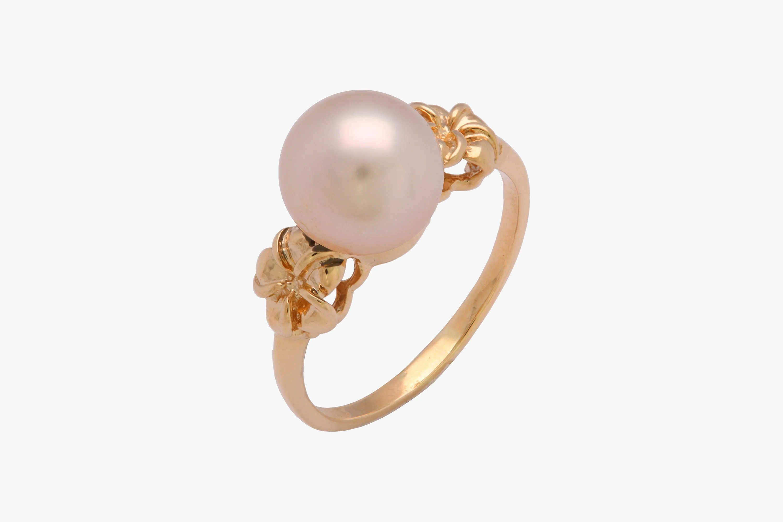 14K Gold Pearl Ring Setting (TPR-645)