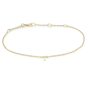 14k Itty Bitty Dragonfly Bracelet
