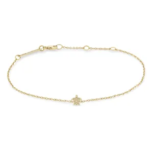 14k Itty Bitty Turtle Bracelet