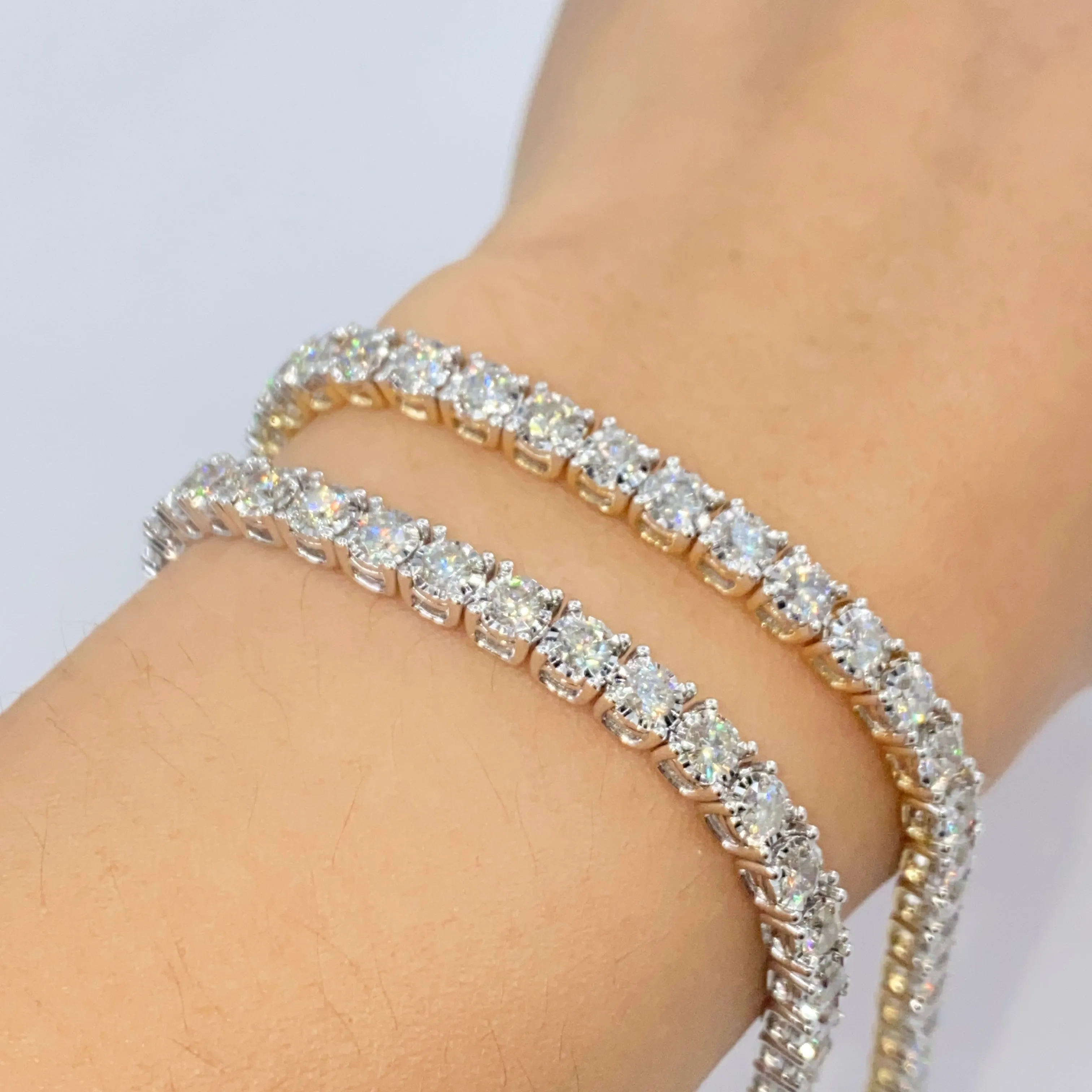 14K Tennis Bracelet 7"