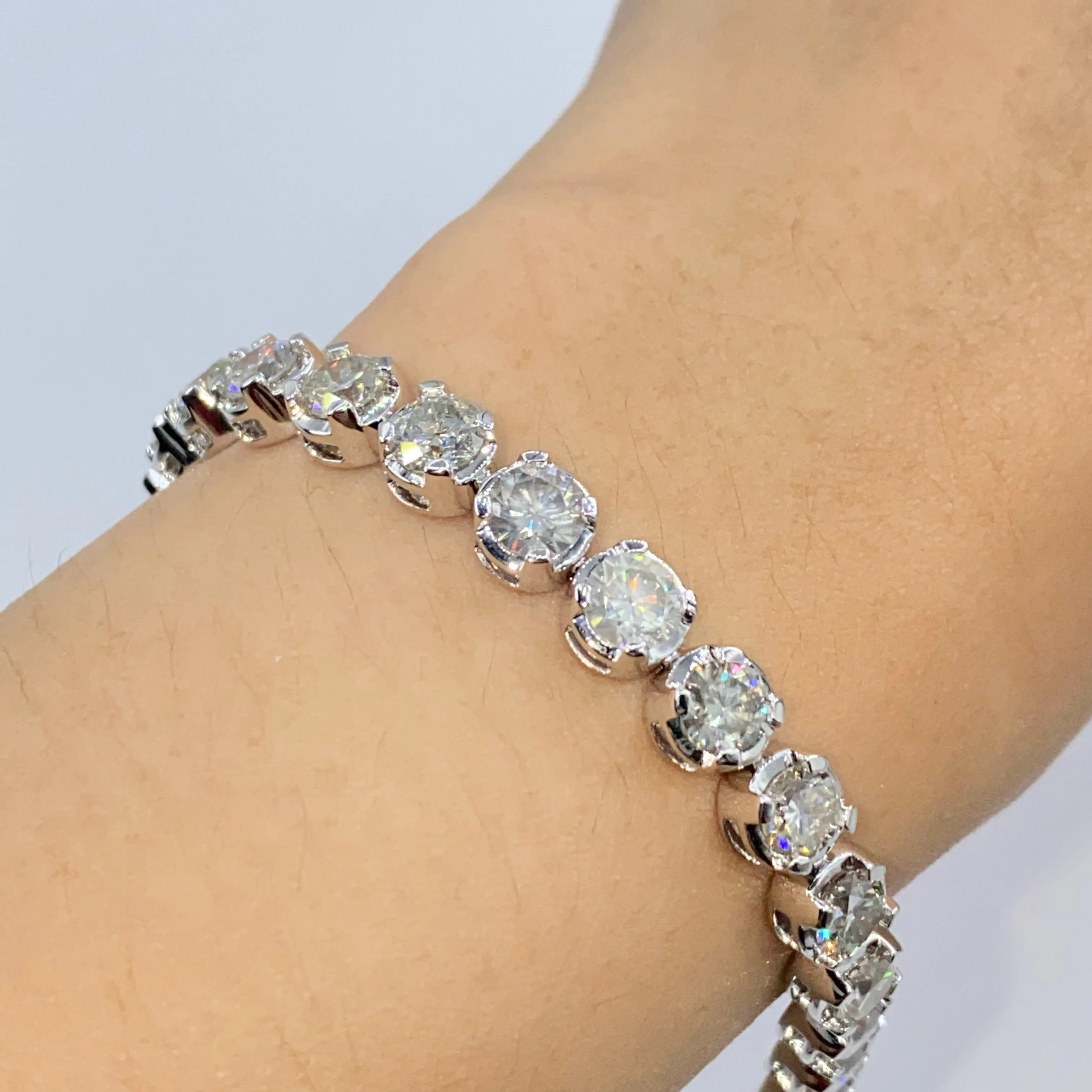 14K Tennis Bracelet 7"