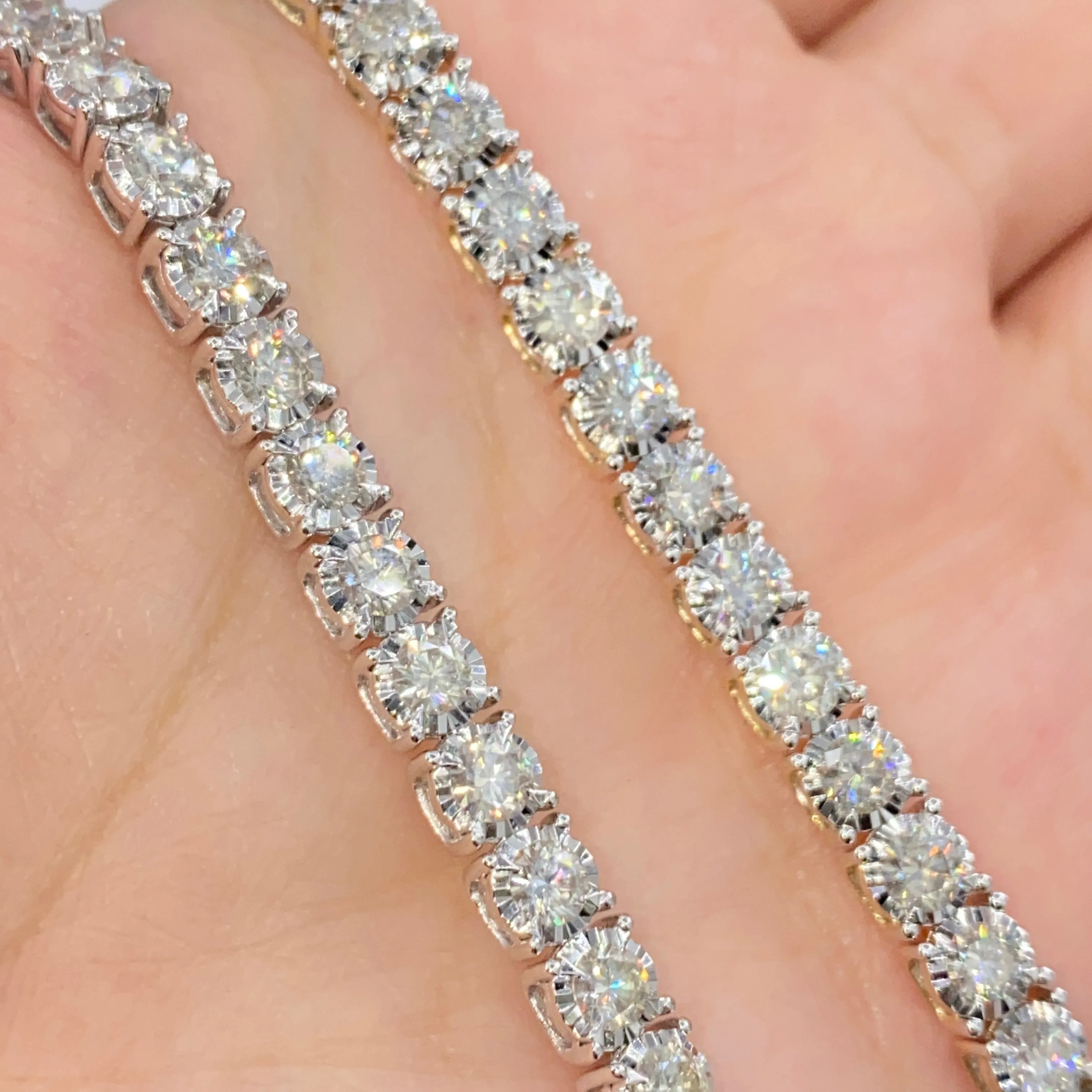 14K Tennis Bracelet 7"