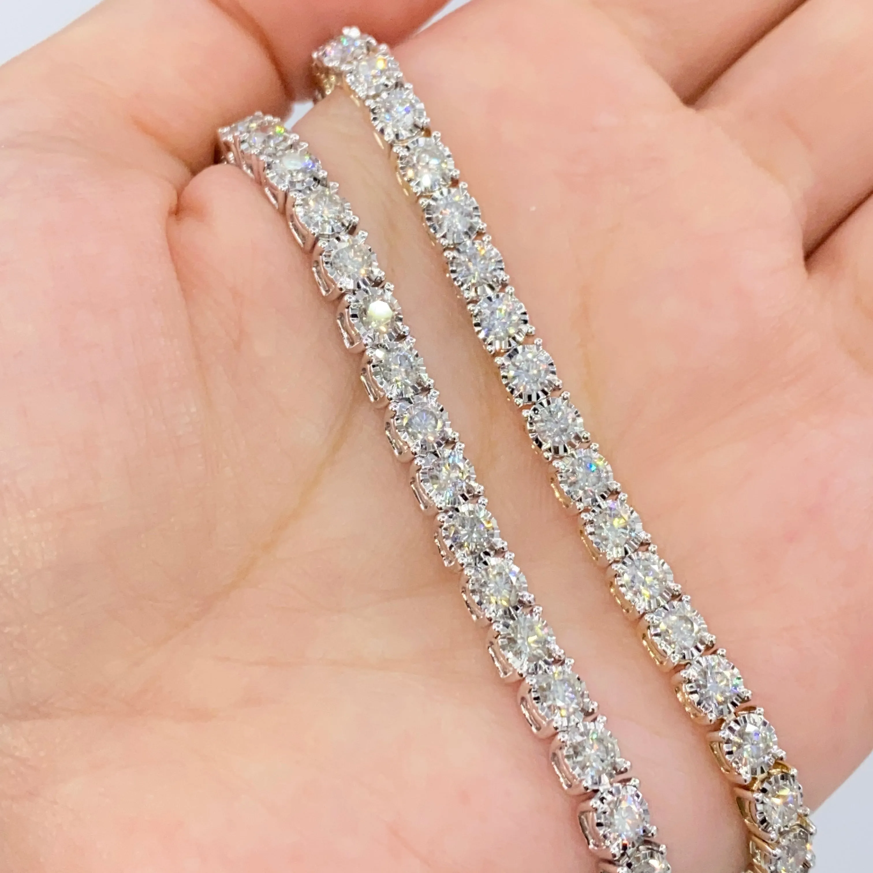 14K Tennis Bracelet 7"