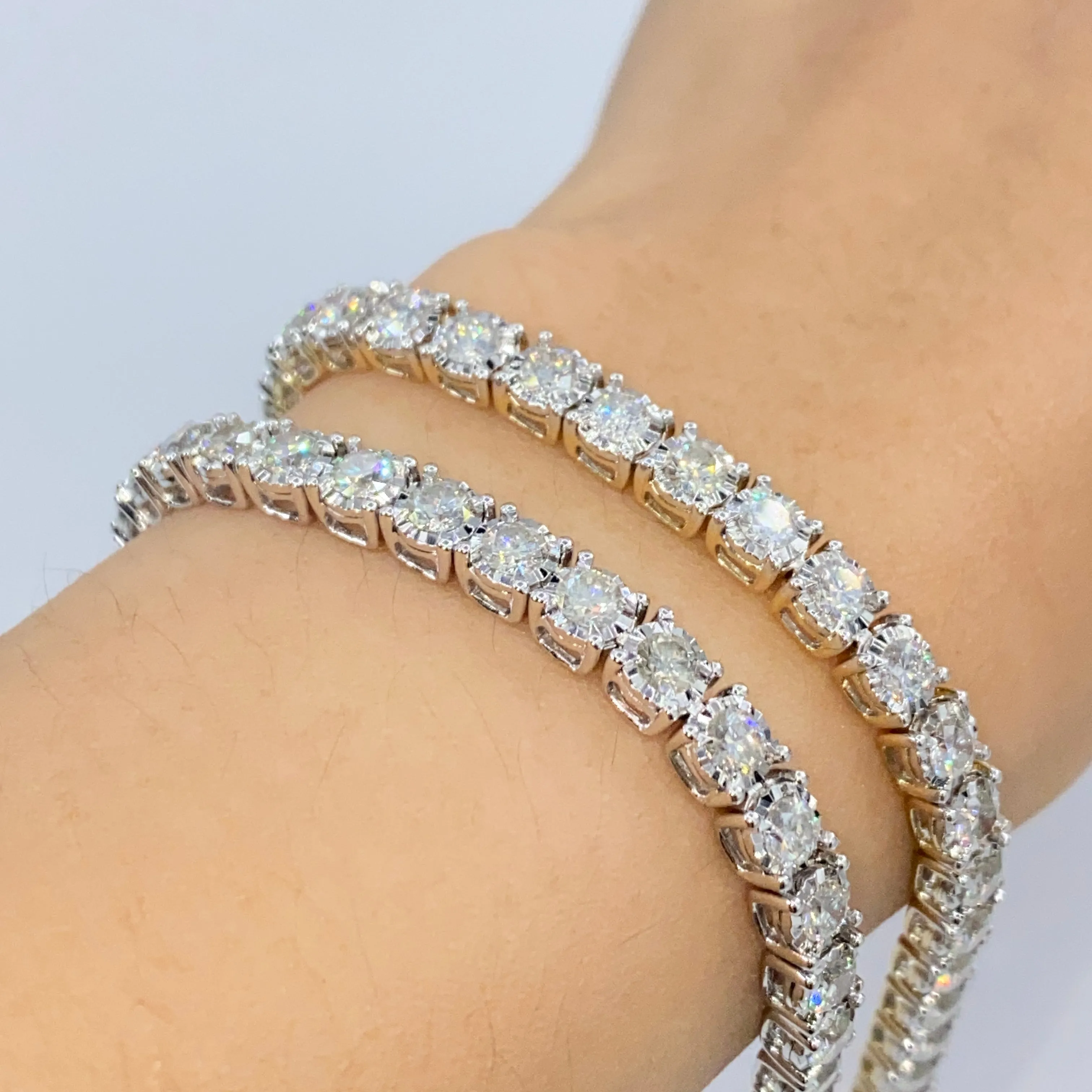 14K Tennis Bracelet 7"