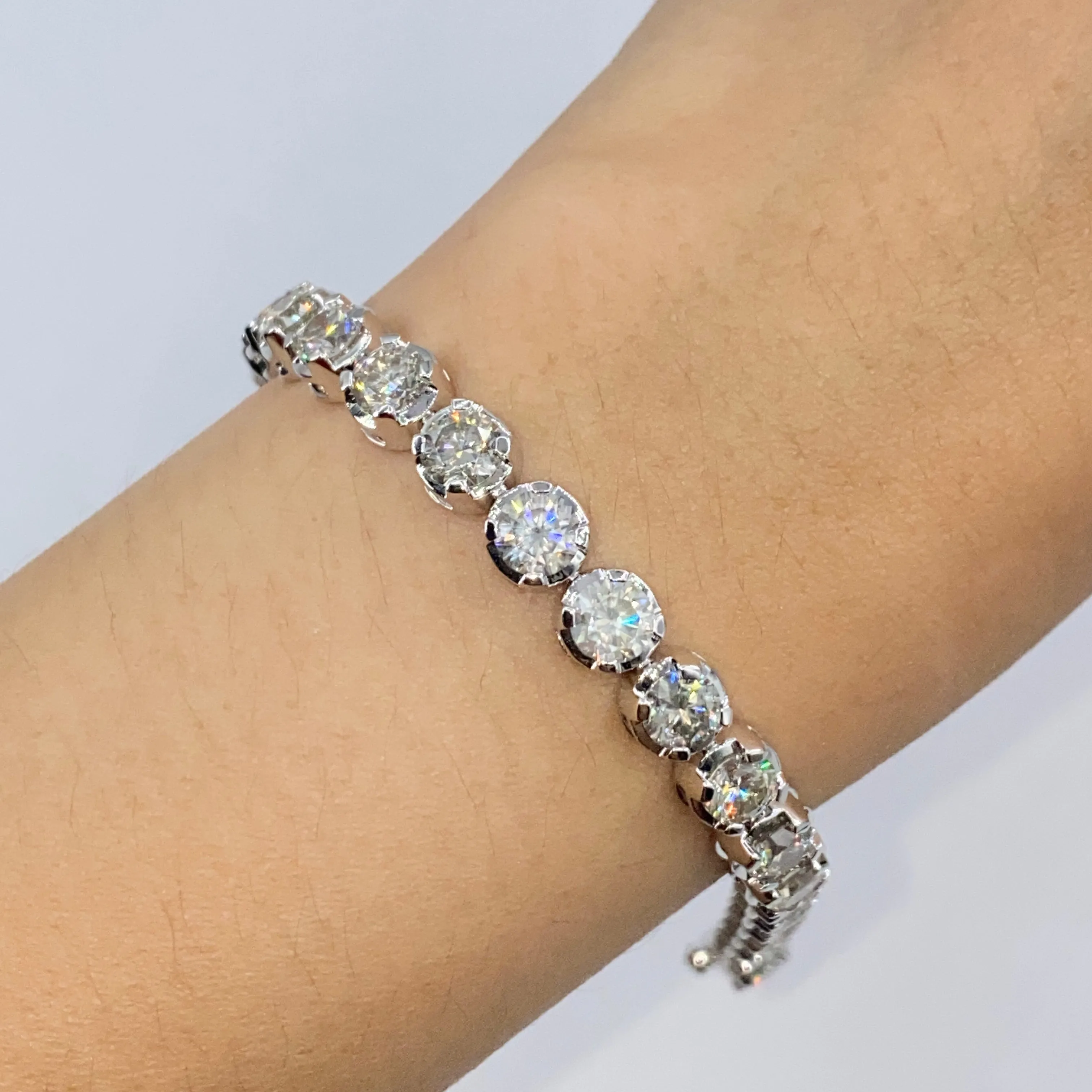 14K Tennis Bracelet 7"