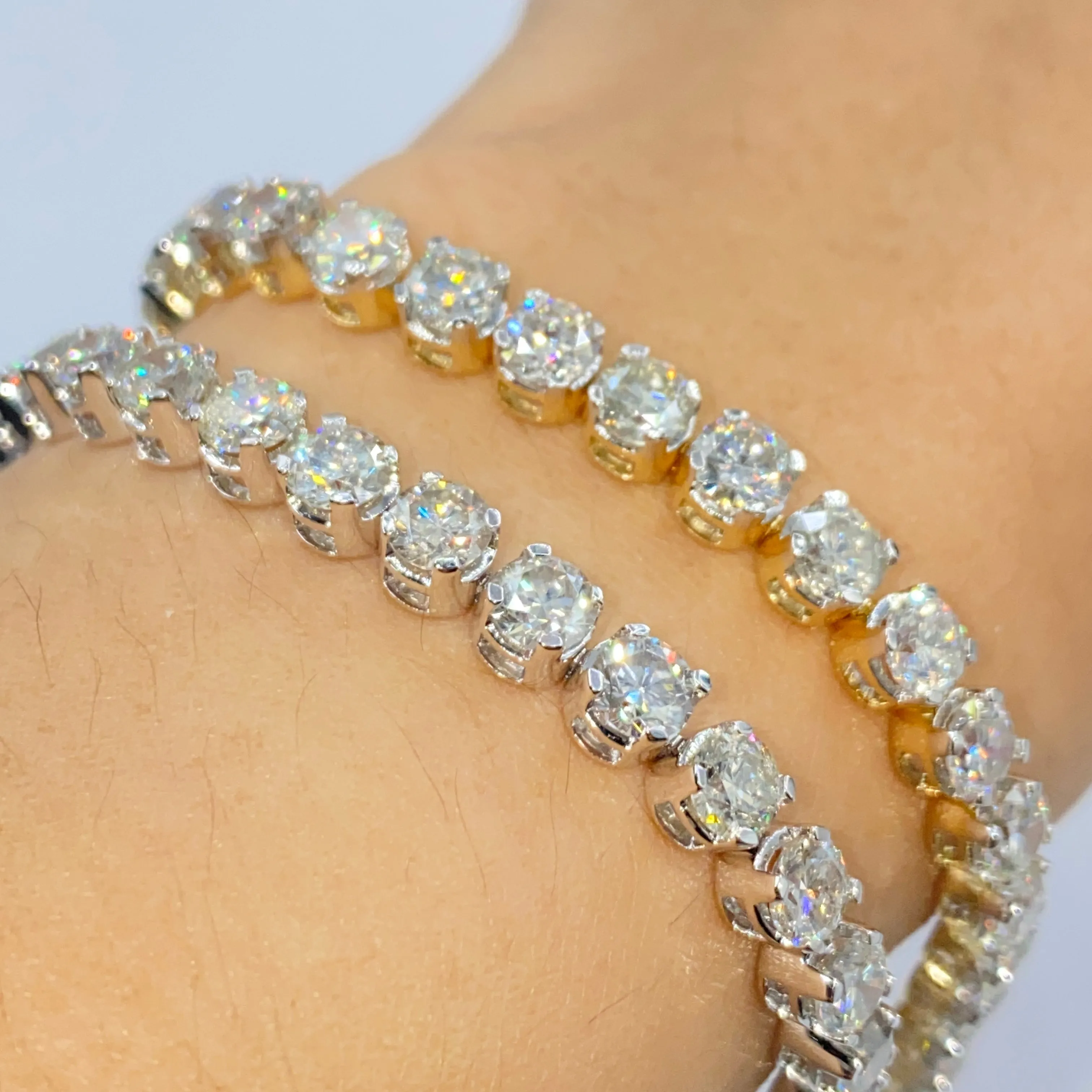 14K Tennis Bracelet 7"