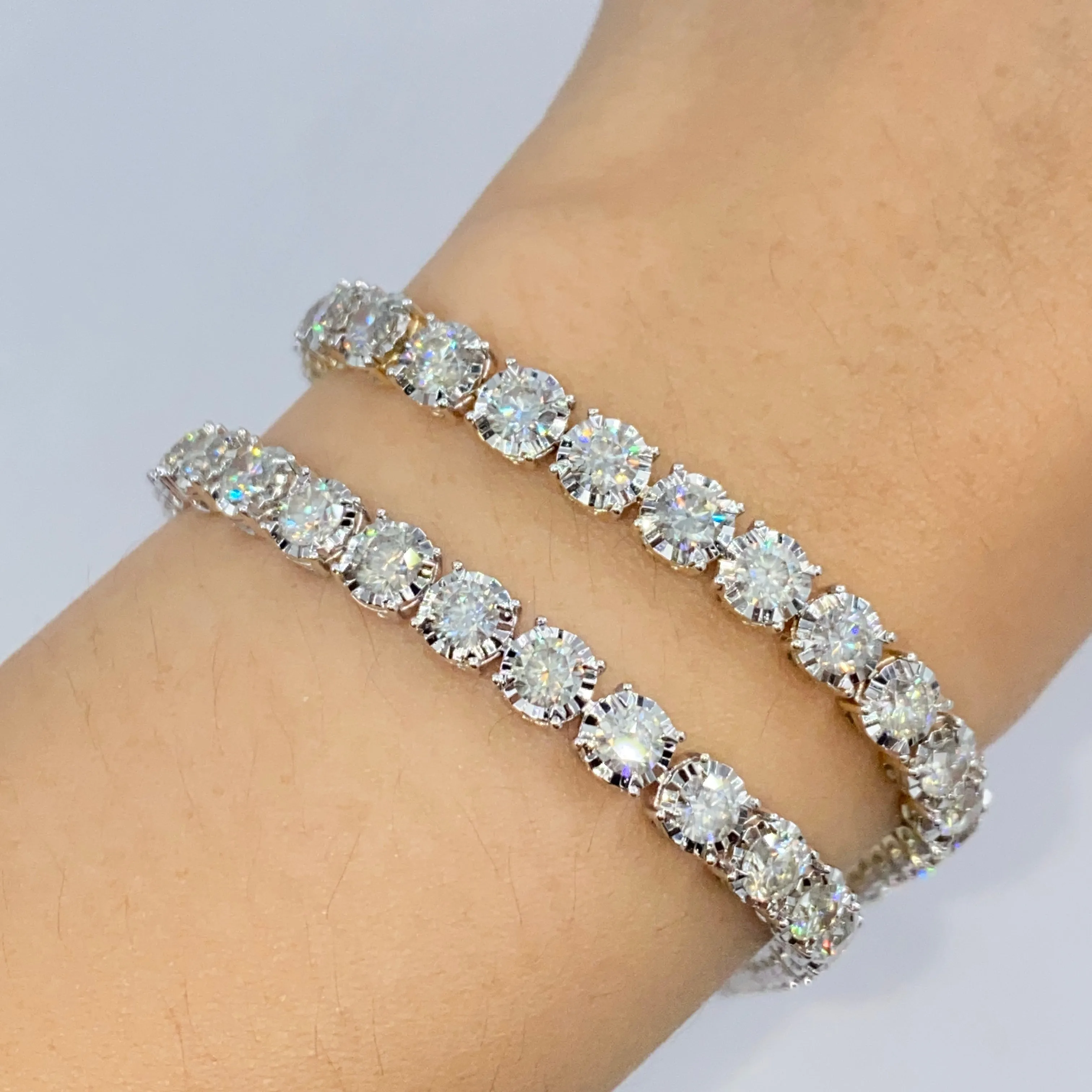 14K Tennis Bracelet 7"