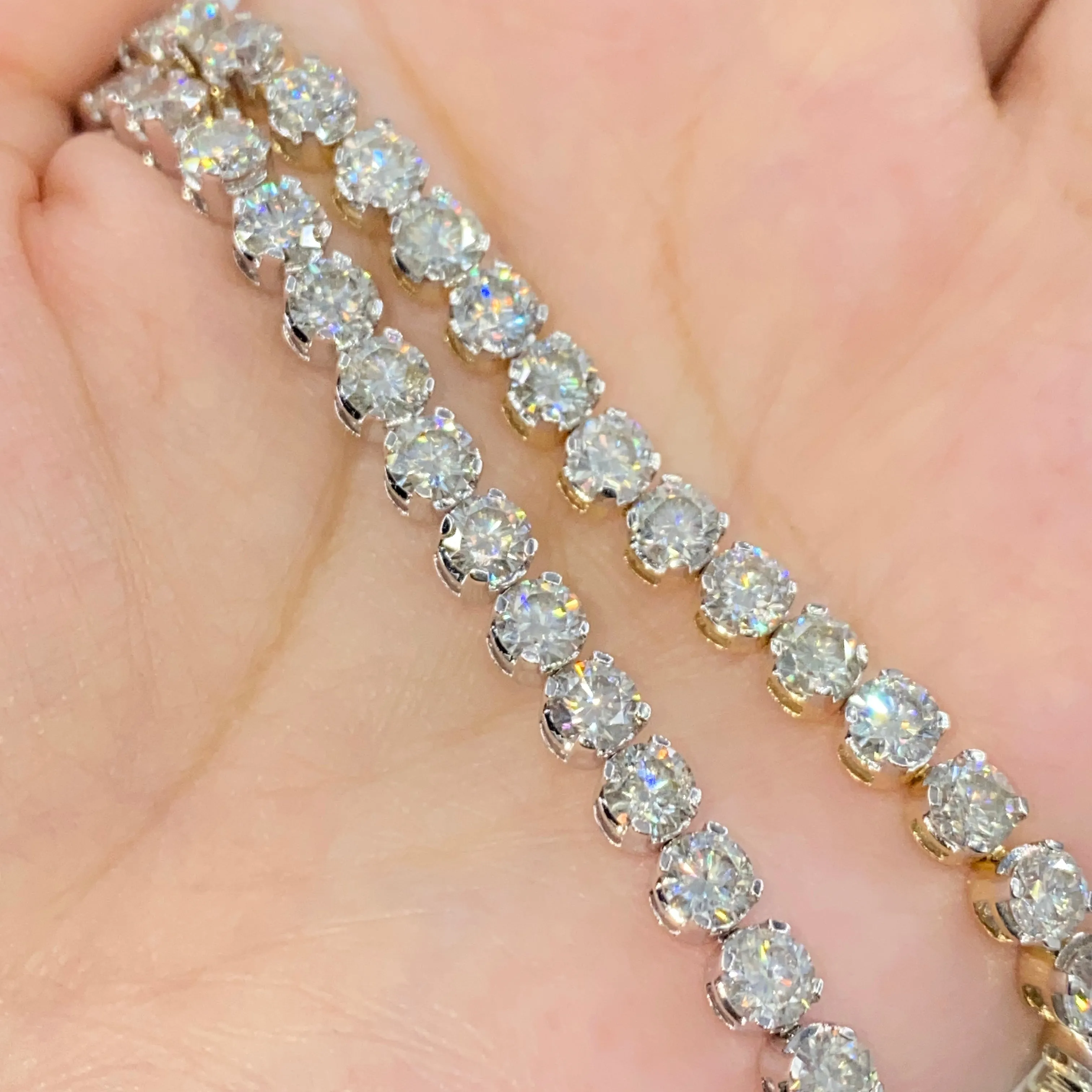 14K Tennis Bracelet 7"