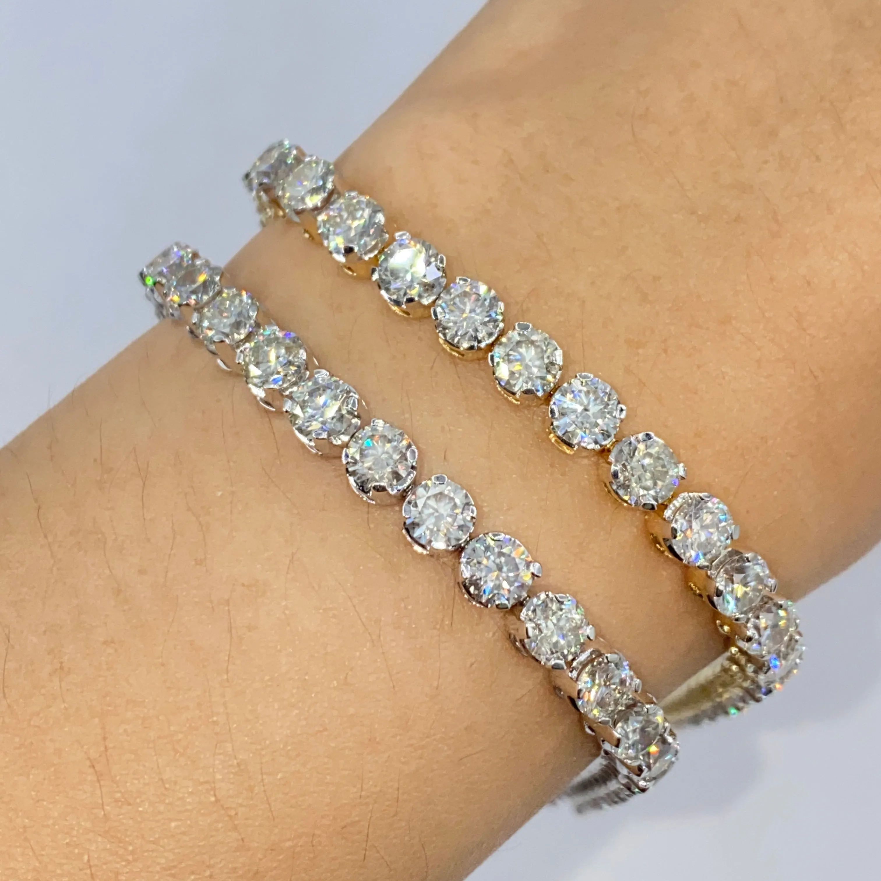 14K Tennis Bracelet 7"