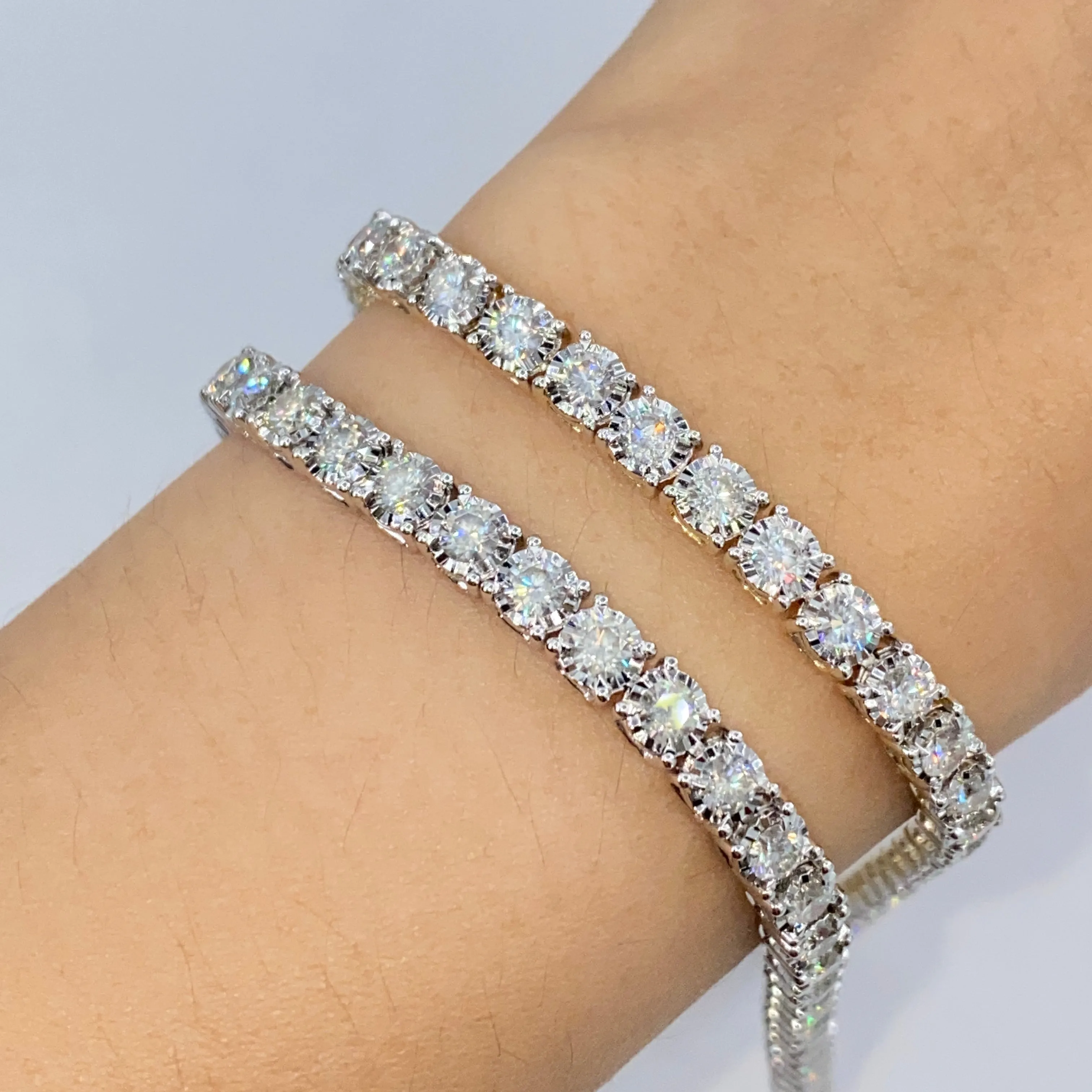 14K Tennis Bracelet 7"