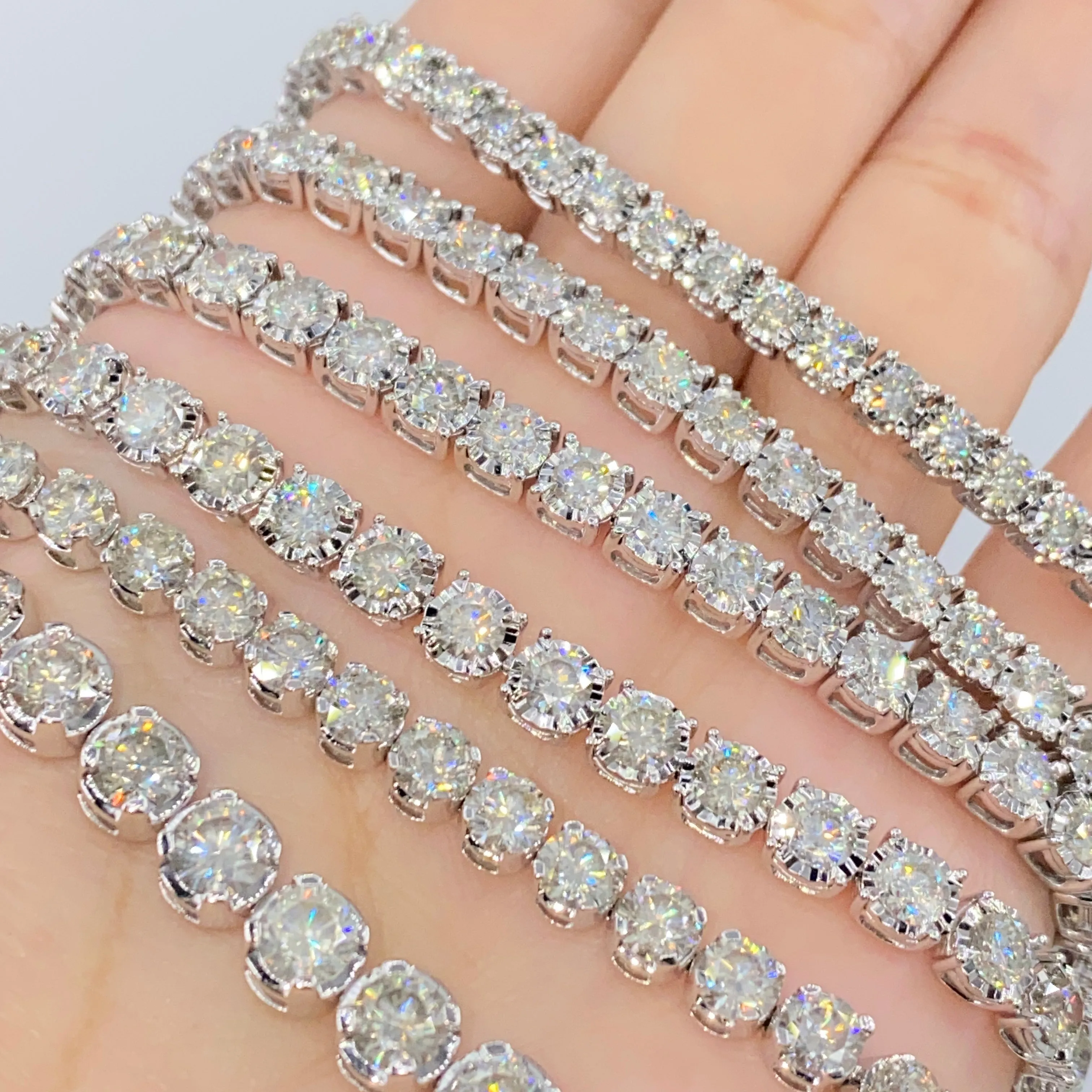 14K Tennis Bracelet 7"