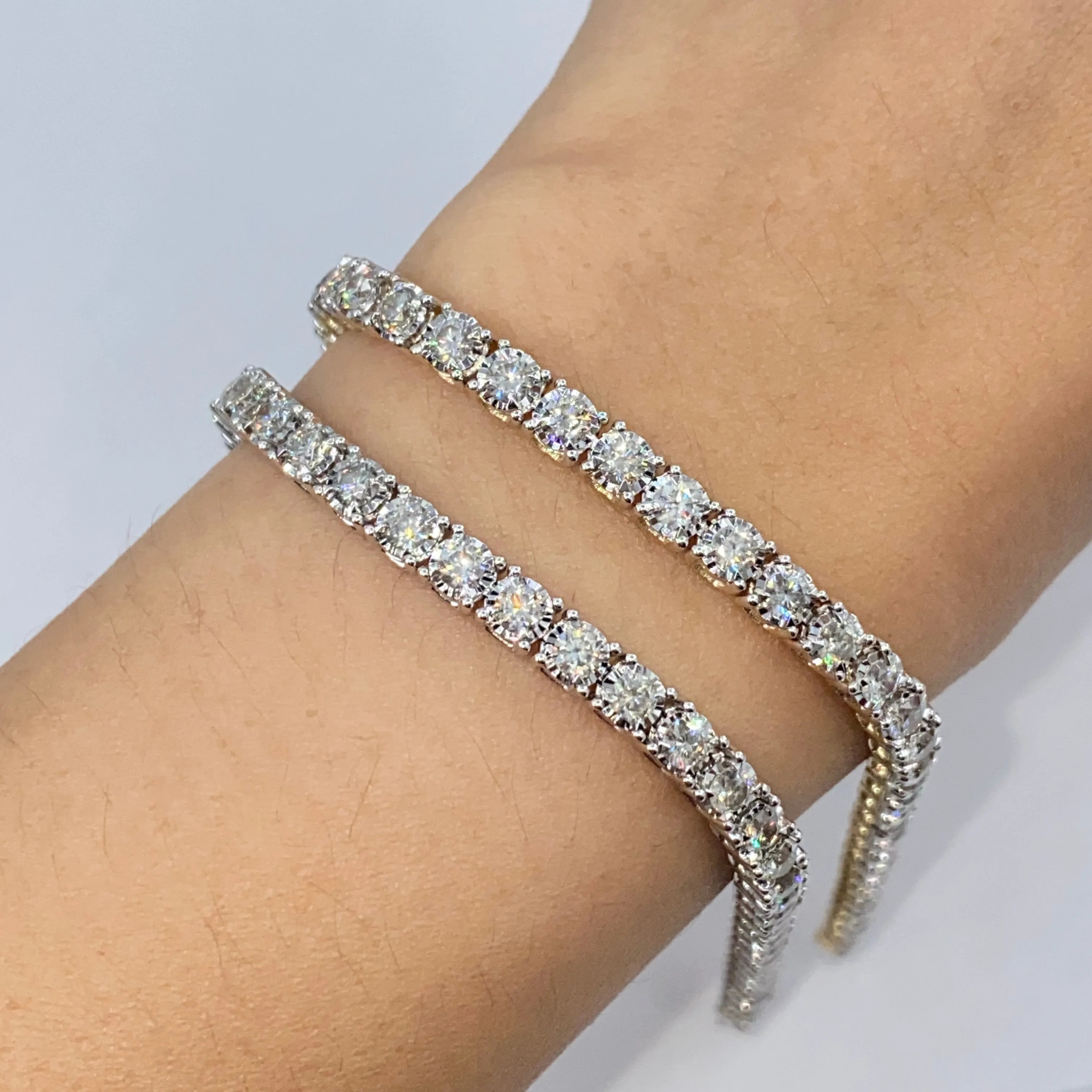 14K Tennis Bracelet 7"