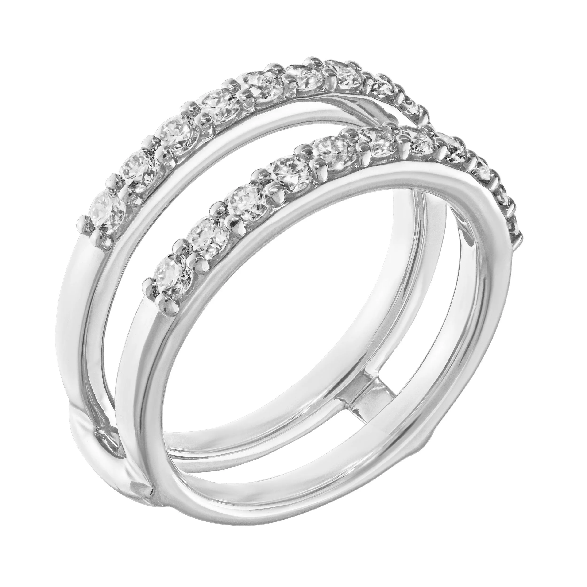 14K White Gold Diamond Rings