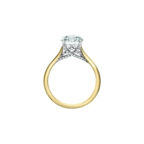 14K Yellow Gold (1.15ct) Lab Grown Diamond Engagement Ring