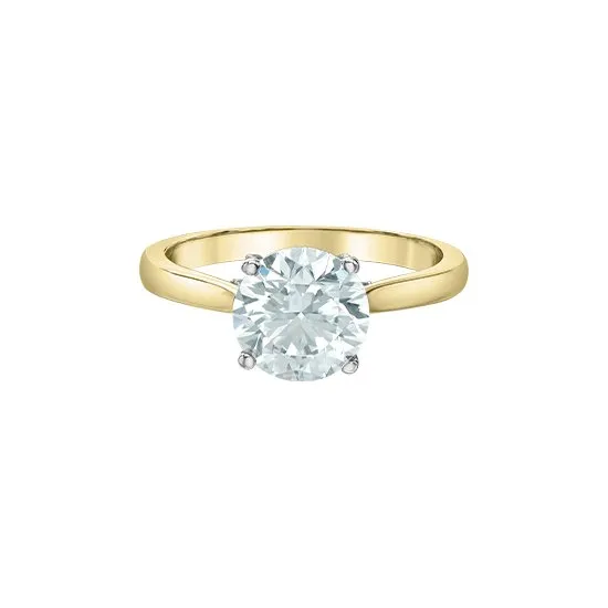 14K Yellow Gold (1.15ct) Lab Grown Diamond Engagement Ring