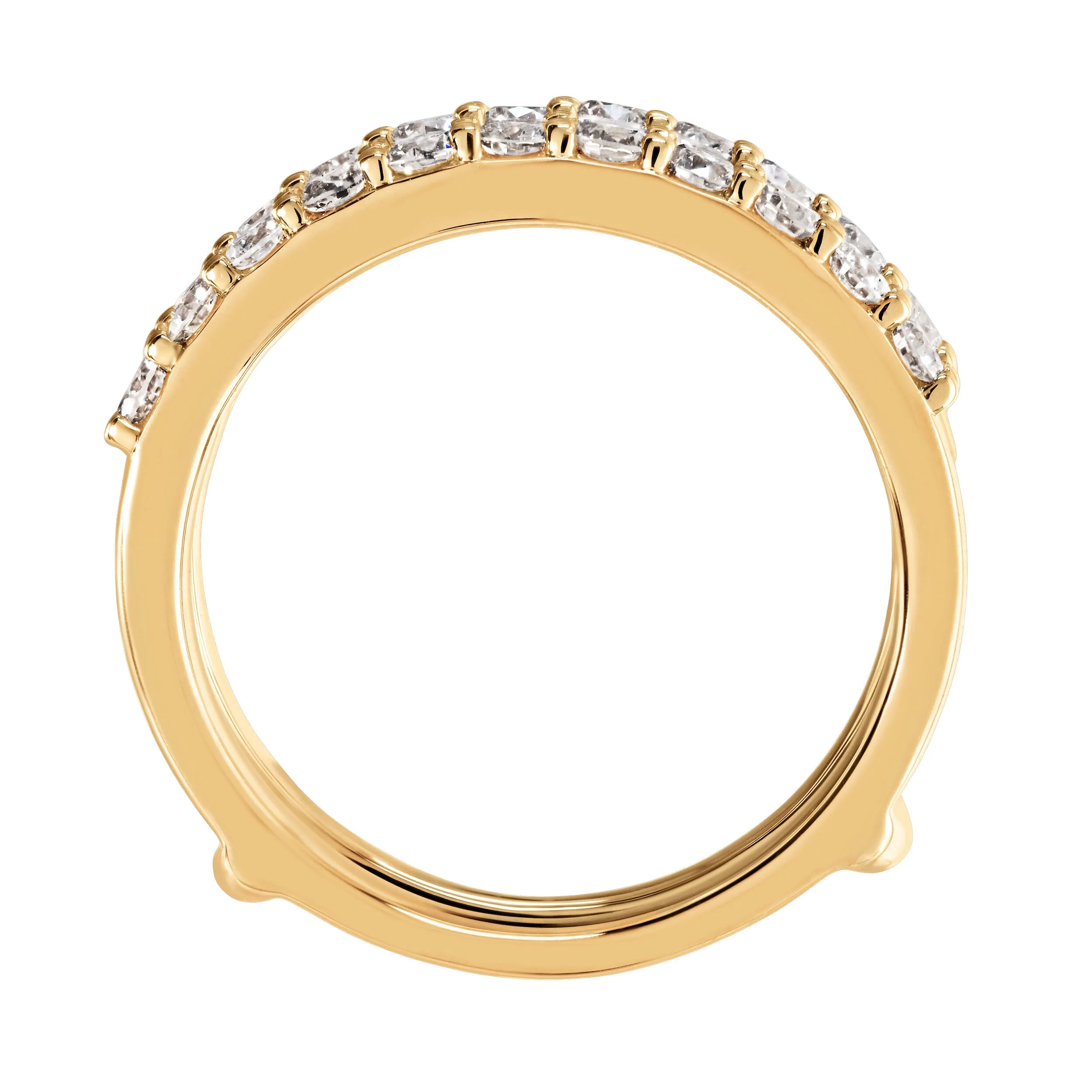 14K Yellow Gold Diamond Rings
