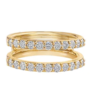 14K Yellow Gold Diamond Rings