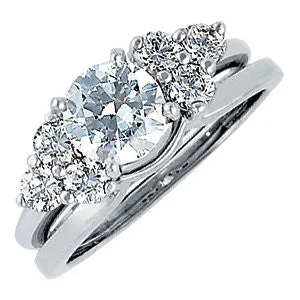 14k Yellow Gold Wrap-Style Ring Enhancer, Size 6