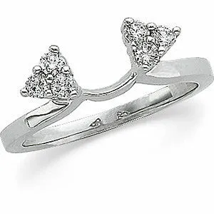 14k Yellow Gold Wrap-Style Ring Enhancer, Size 6