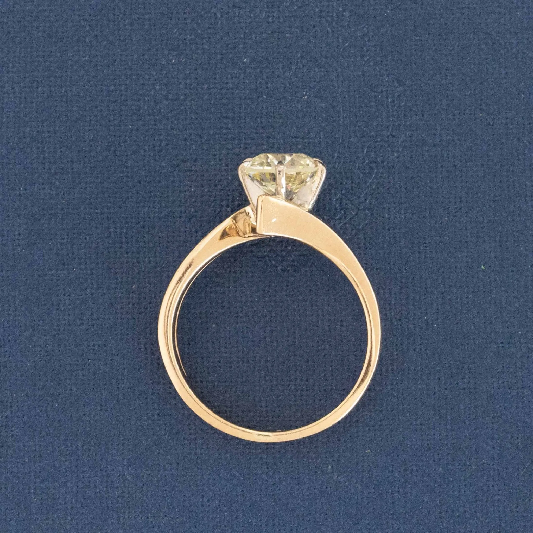 1.50ct Old European Cut Diamond Solitaire, GIA