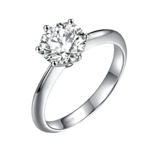 1.5ct Round Diamond Solitaire Ring