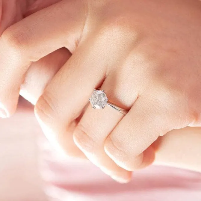 1.5ct Round Diamond Solitaire Ring