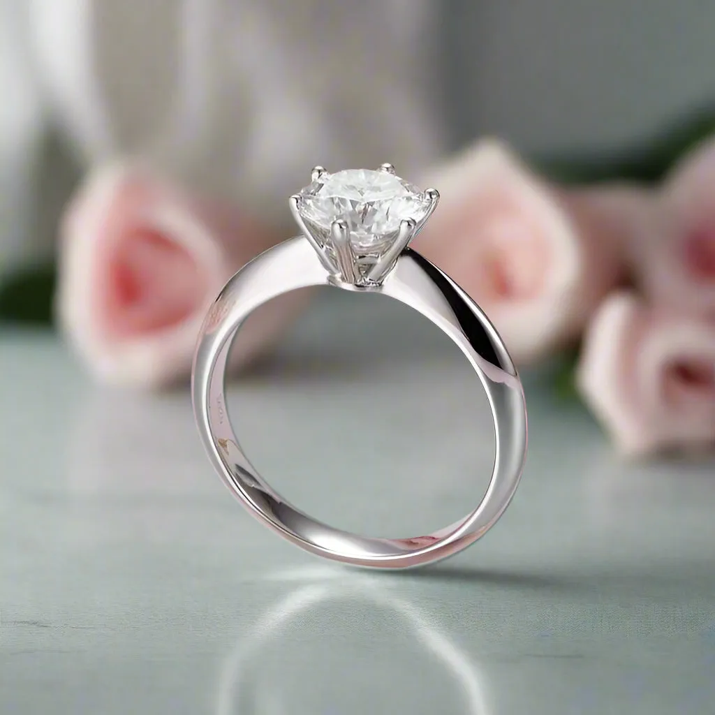 1.5ct Round Diamond Solitaire Ring