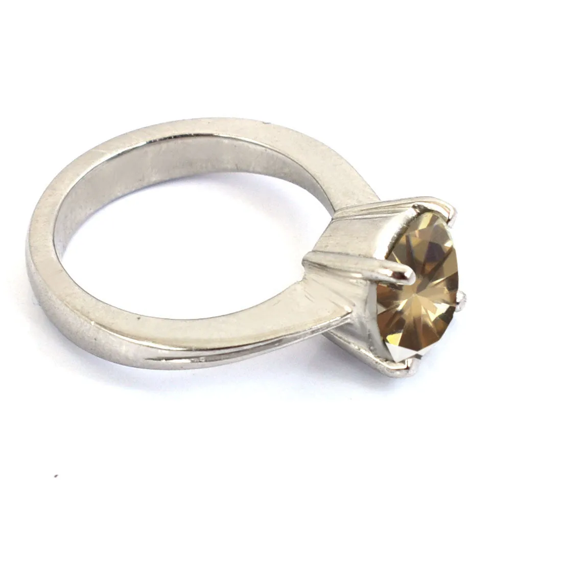 1.75 Ct Round Champagne Diamond Solitaire Ring, 100% Certified! Very Elegant & Great Brilliance