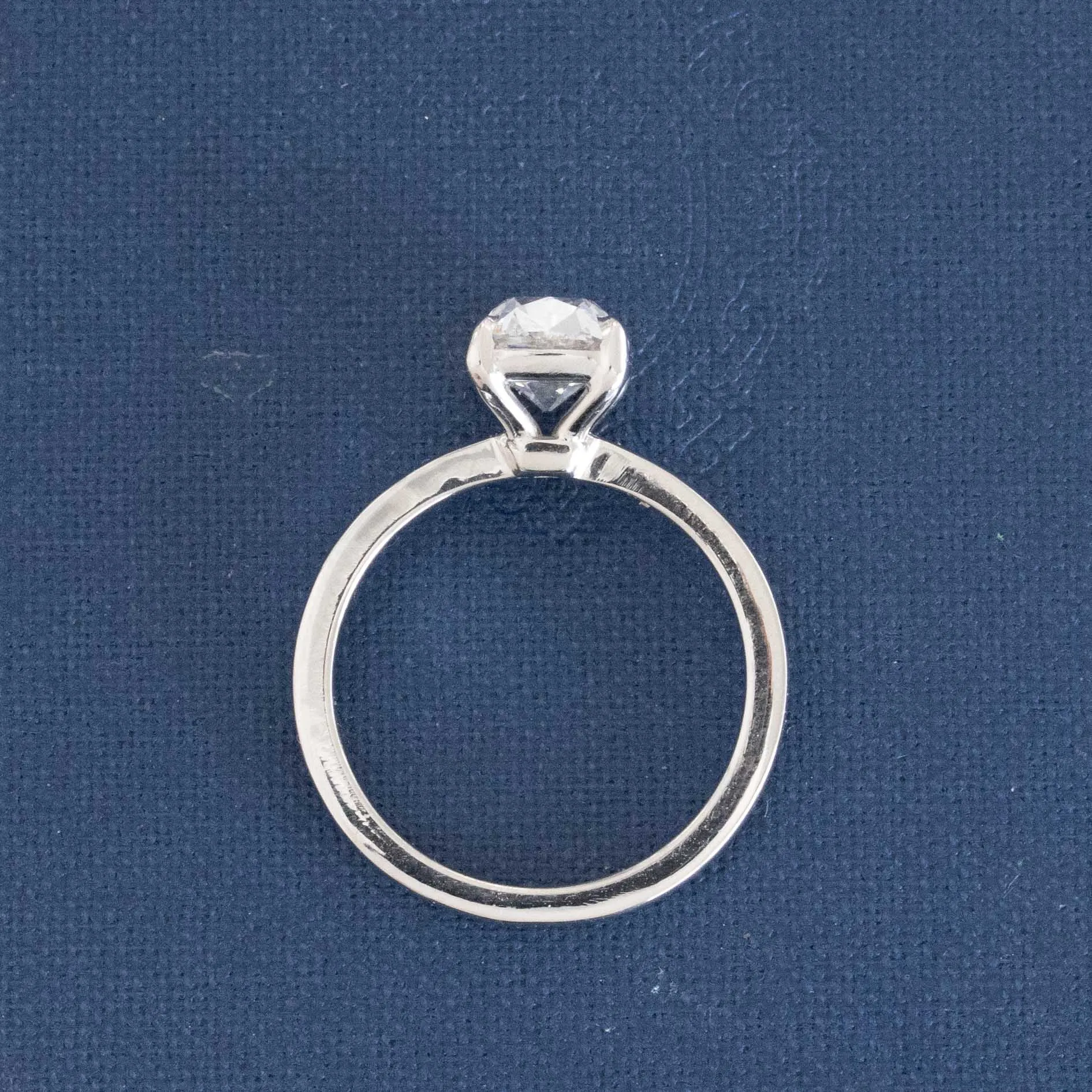 1.75ct Old Mine Cut Diamond Solitaire