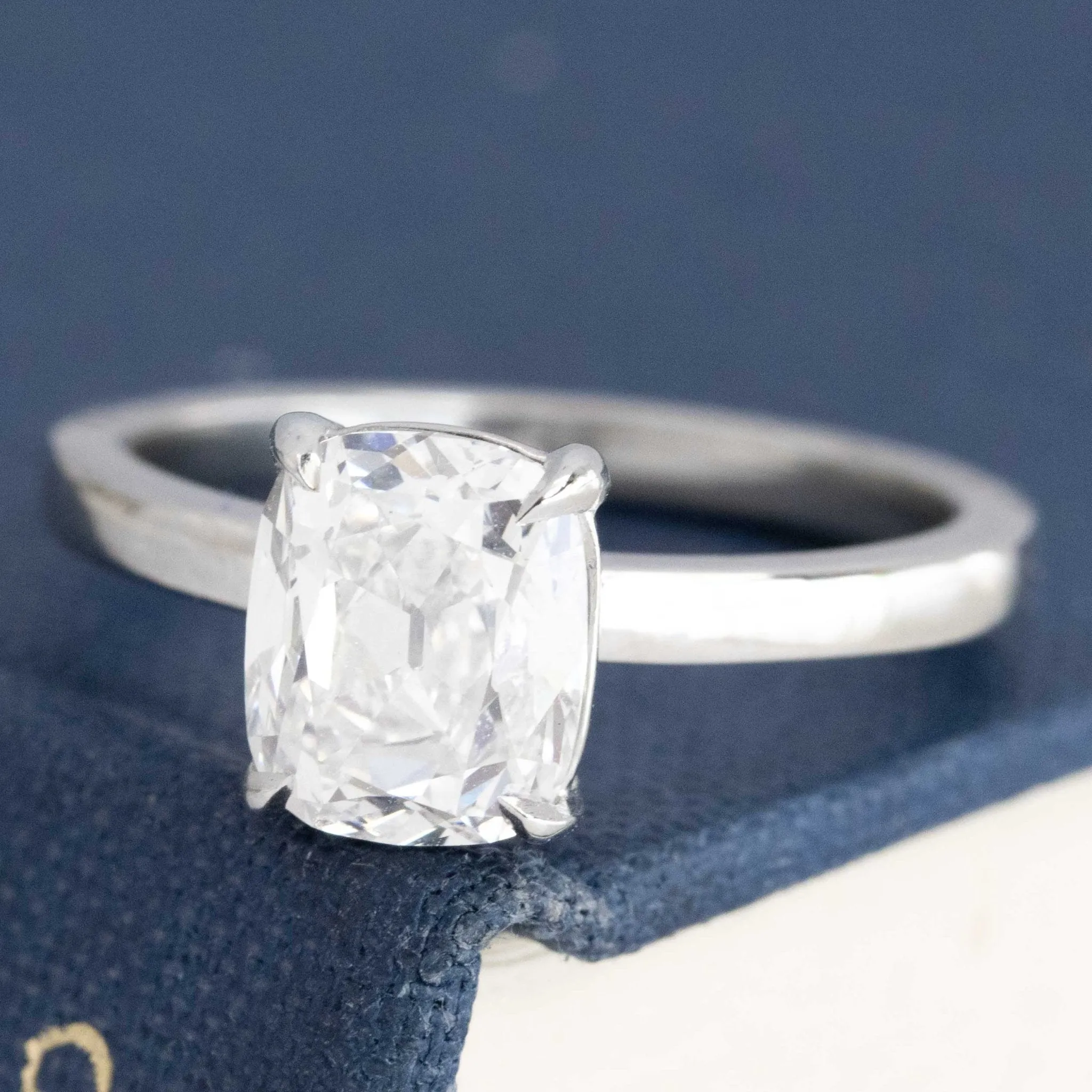 1.75ct Old Mine Cut Diamond Solitaire