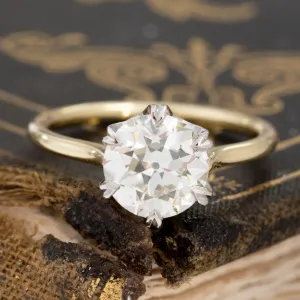 1.77ct Old European Cut Diamond Solitaire, GIA M SI