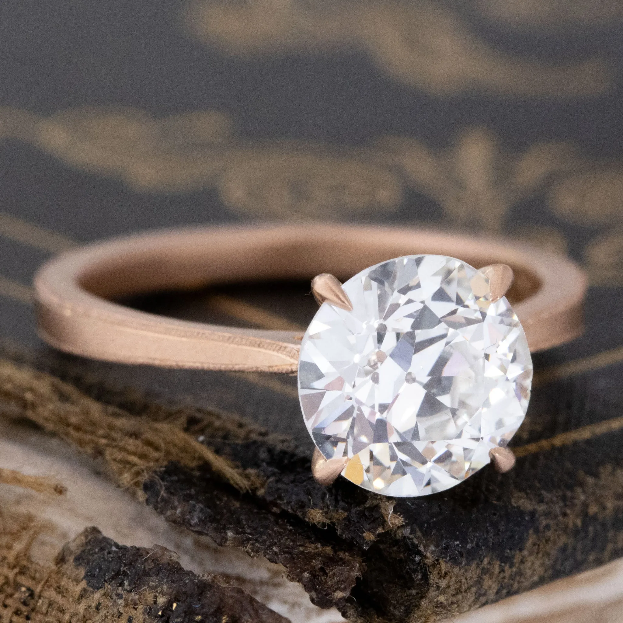 1.81ct Old European Cut Diamond Lena Solitaire by Erika Winters
