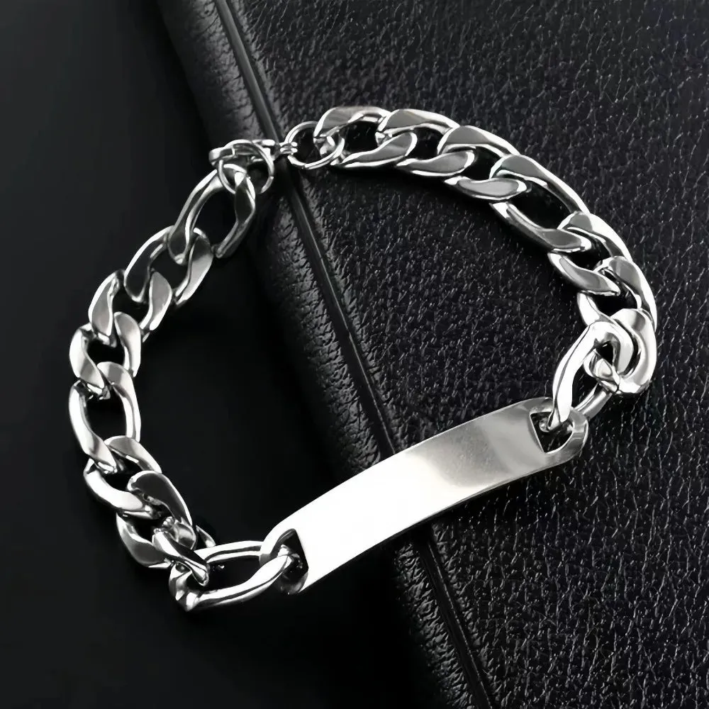 18k Gold Filled 8MM Chain Bracelets Men Jewelry Charm Women Lady Wedding Party Gifts Bohemia 20cm