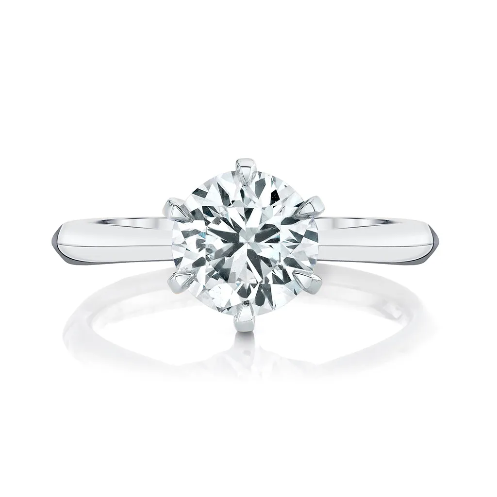2.00 cttw. Six Prong Diamond Solitaire