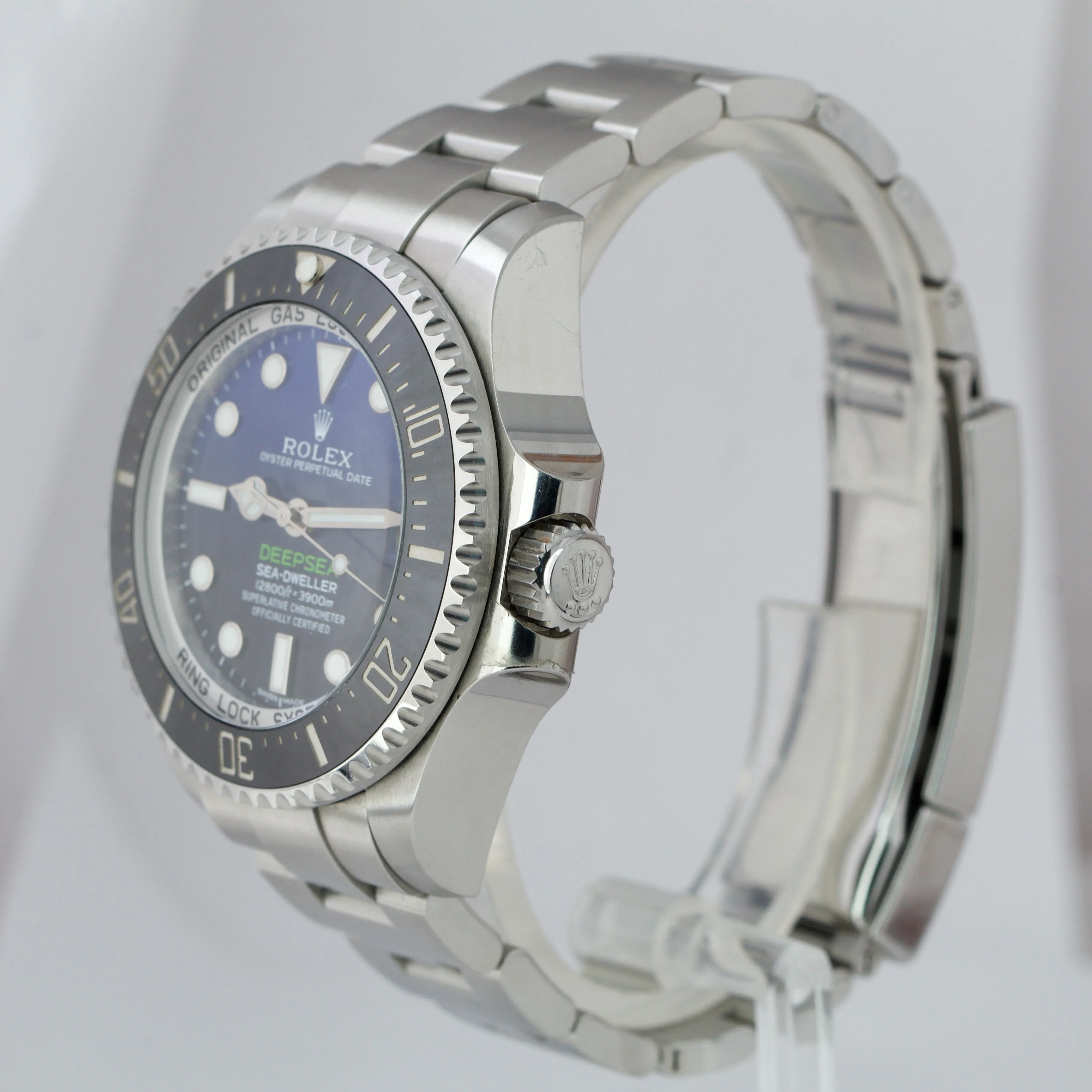 2015 Rolex Sea-Dweller Deepsea James Cameron Blue Black 116660 44mm Watch B P
