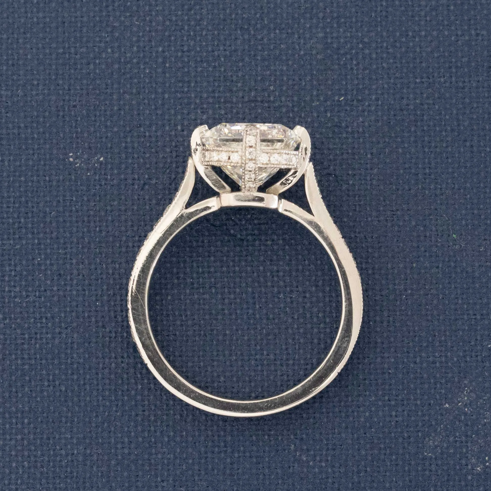 3.02ct Radiant Cut Diamond Solitaire, GIA G VS1