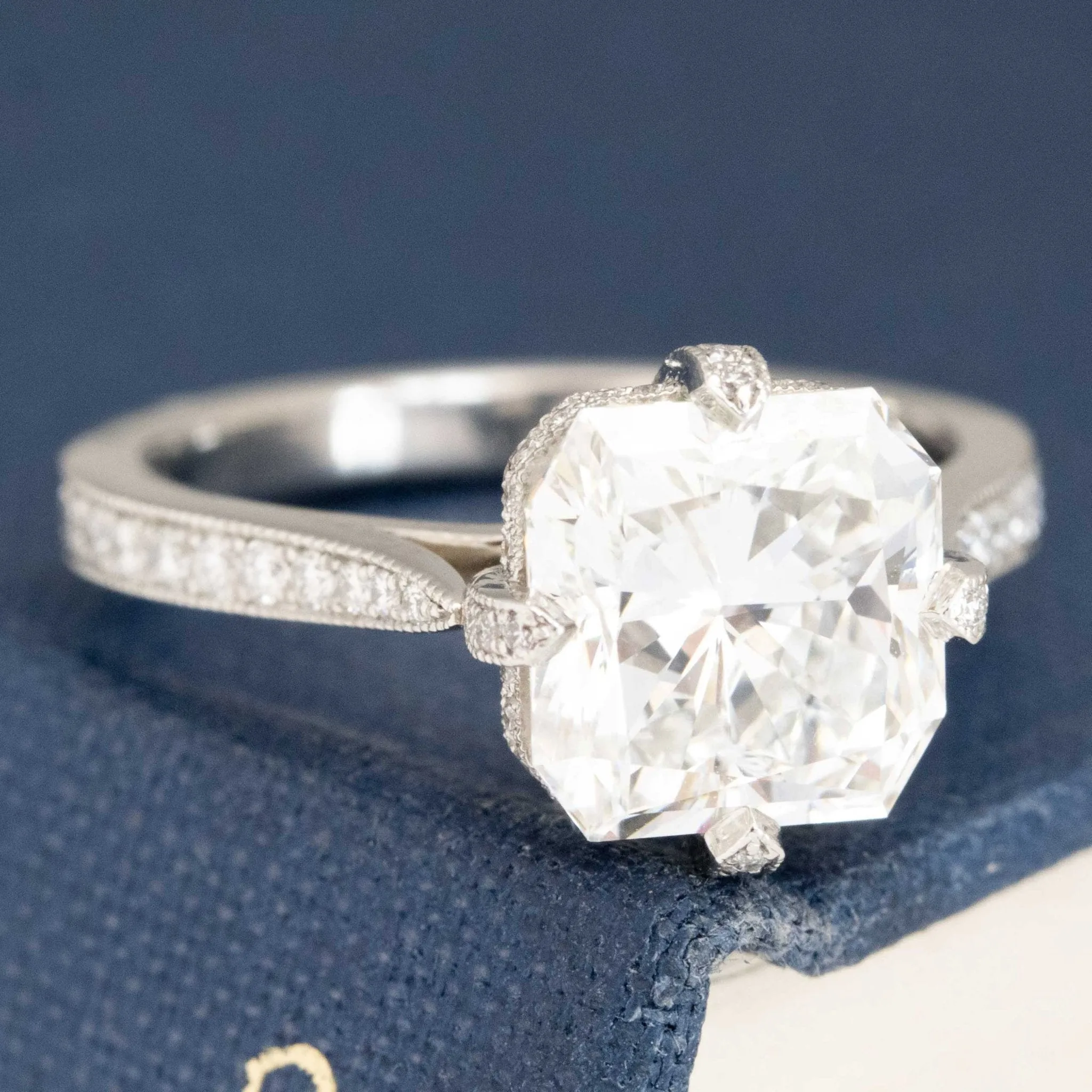 3.02ct Radiant Cut Diamond Solitaire, GIA G VS1