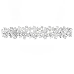 4.75ct 18k White Gold Diamond Bracelet