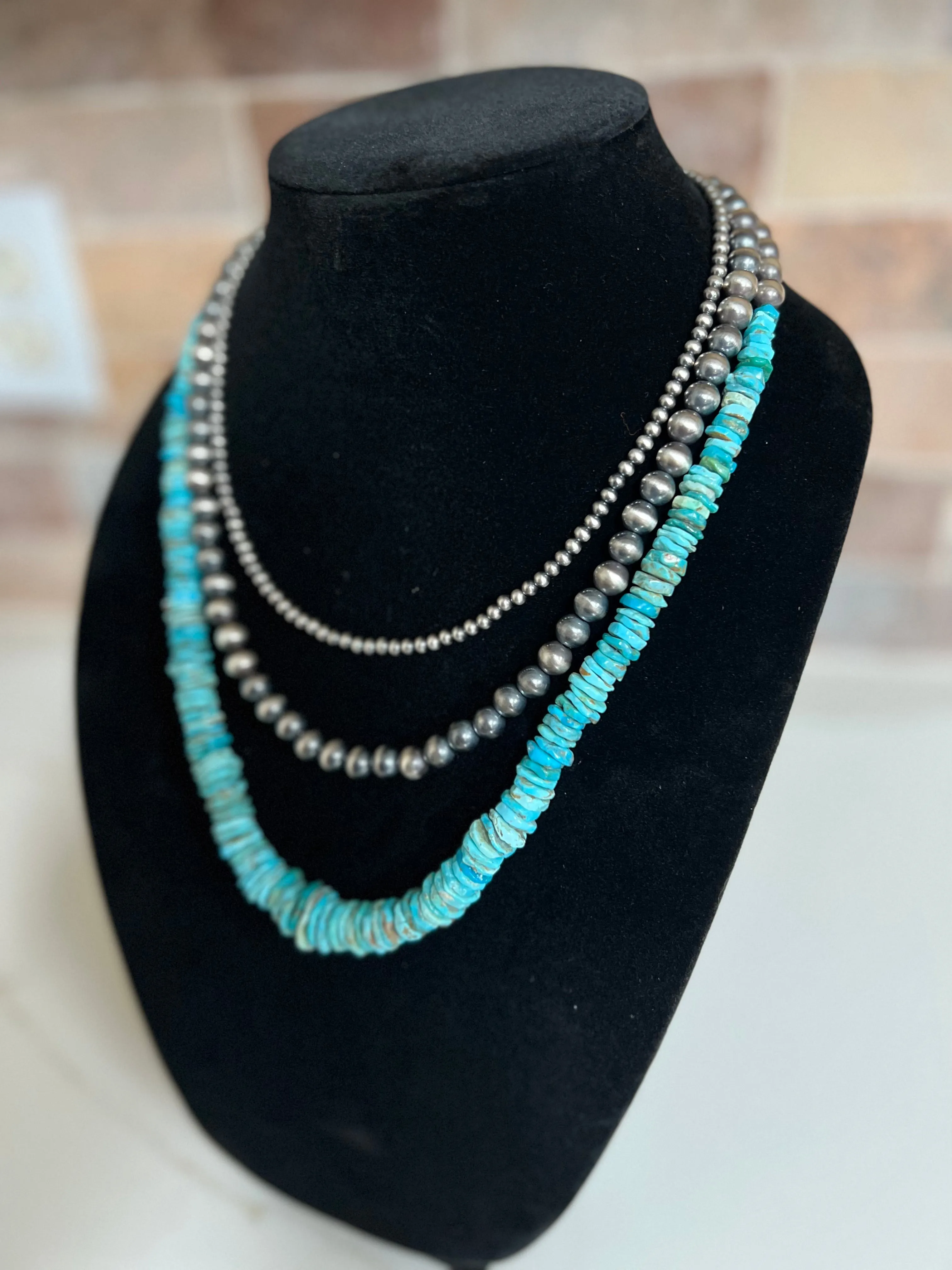 4mm Navajo Pearls