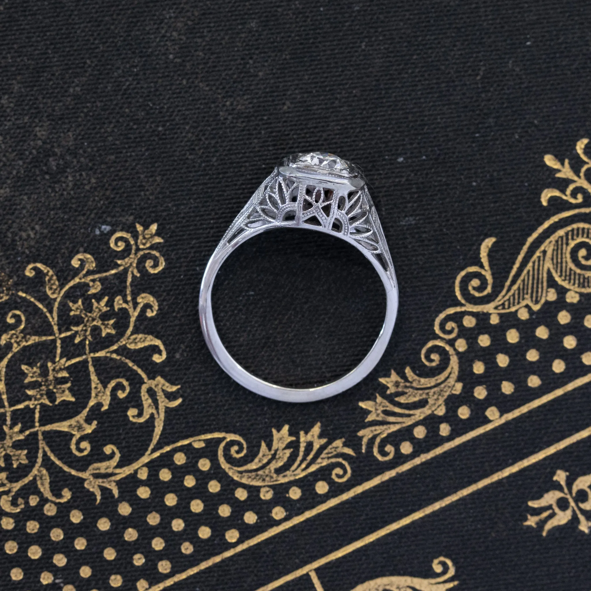 .52ct Transitional Cut Diamond Solitaire